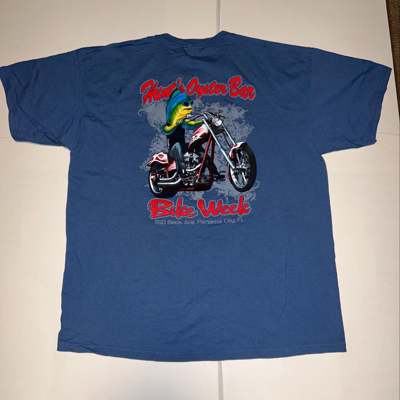 Bike Week T-shirt Gildan Ultra Cotton Panama City - Depop