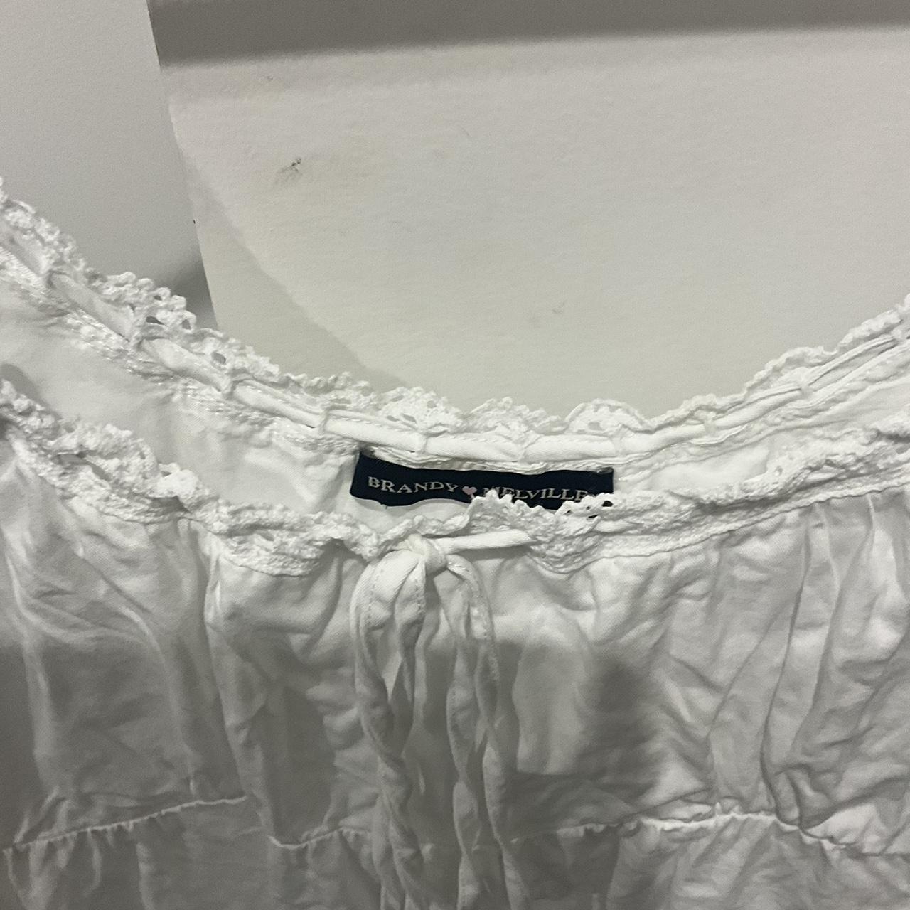 Brandy Melville top it doesn’t quite fit my chest (... Depop