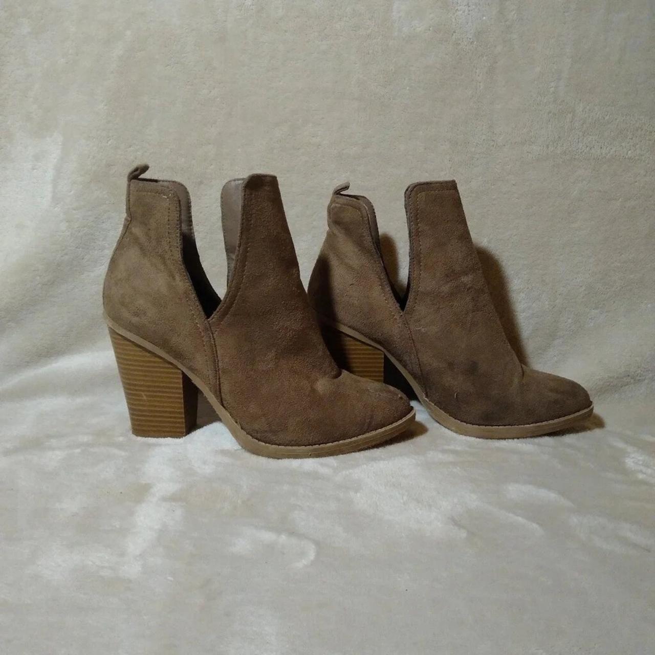 Charlotte russe suede on sale boots