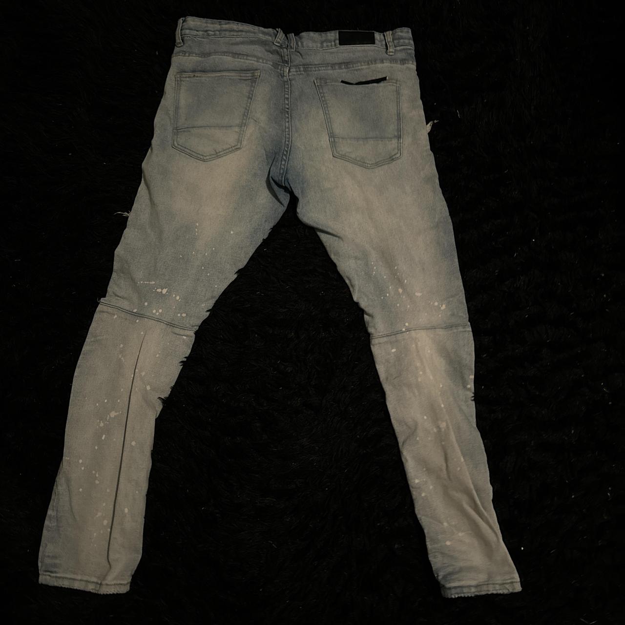 Jeans Uomo Smoke Rise RIP & RIPARAZIONE AIDEN BLU (JP21110R - Foto 5