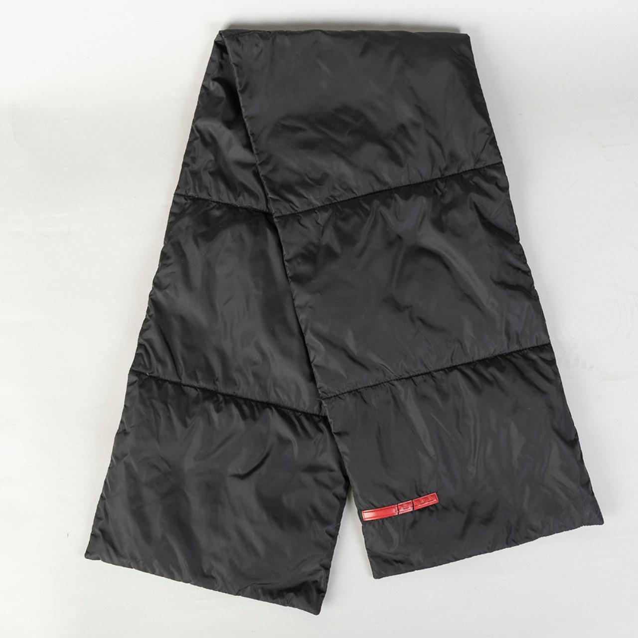 PRADA SPORT LINEA ROSSA PUFFER SCARF CIRCA | Depop