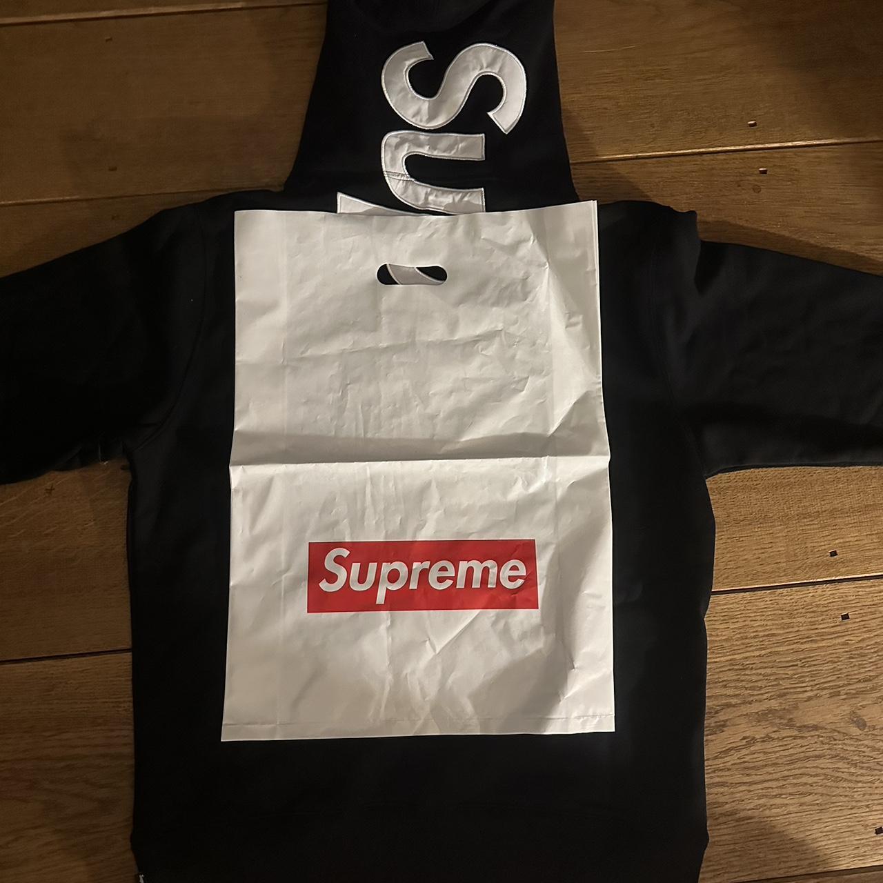 black supreme jordan hoodie