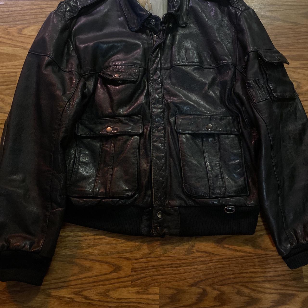 Mens retailer Vintage Vetter Leather Motorcycle Jacket Sz. (L)