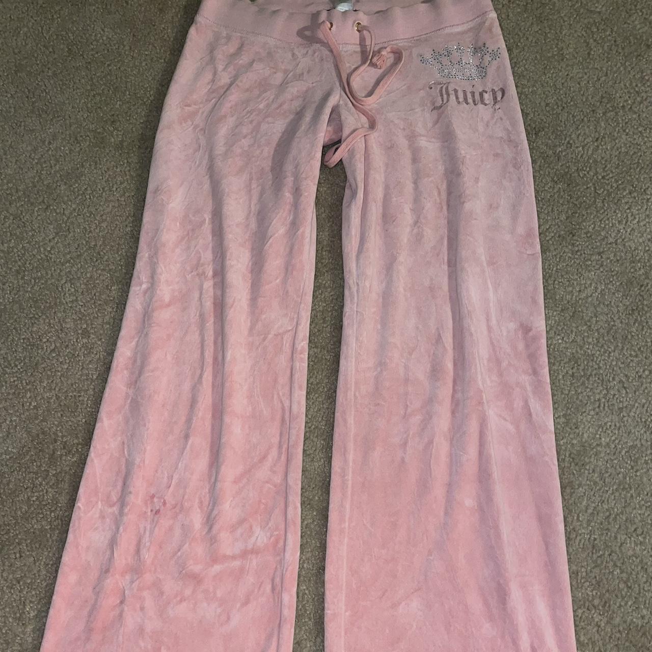 Pink juicy-couture-joggers - Depop