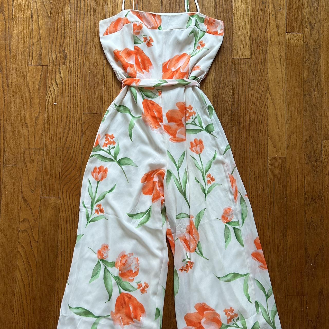 size white jumpsuit from White House black Depop