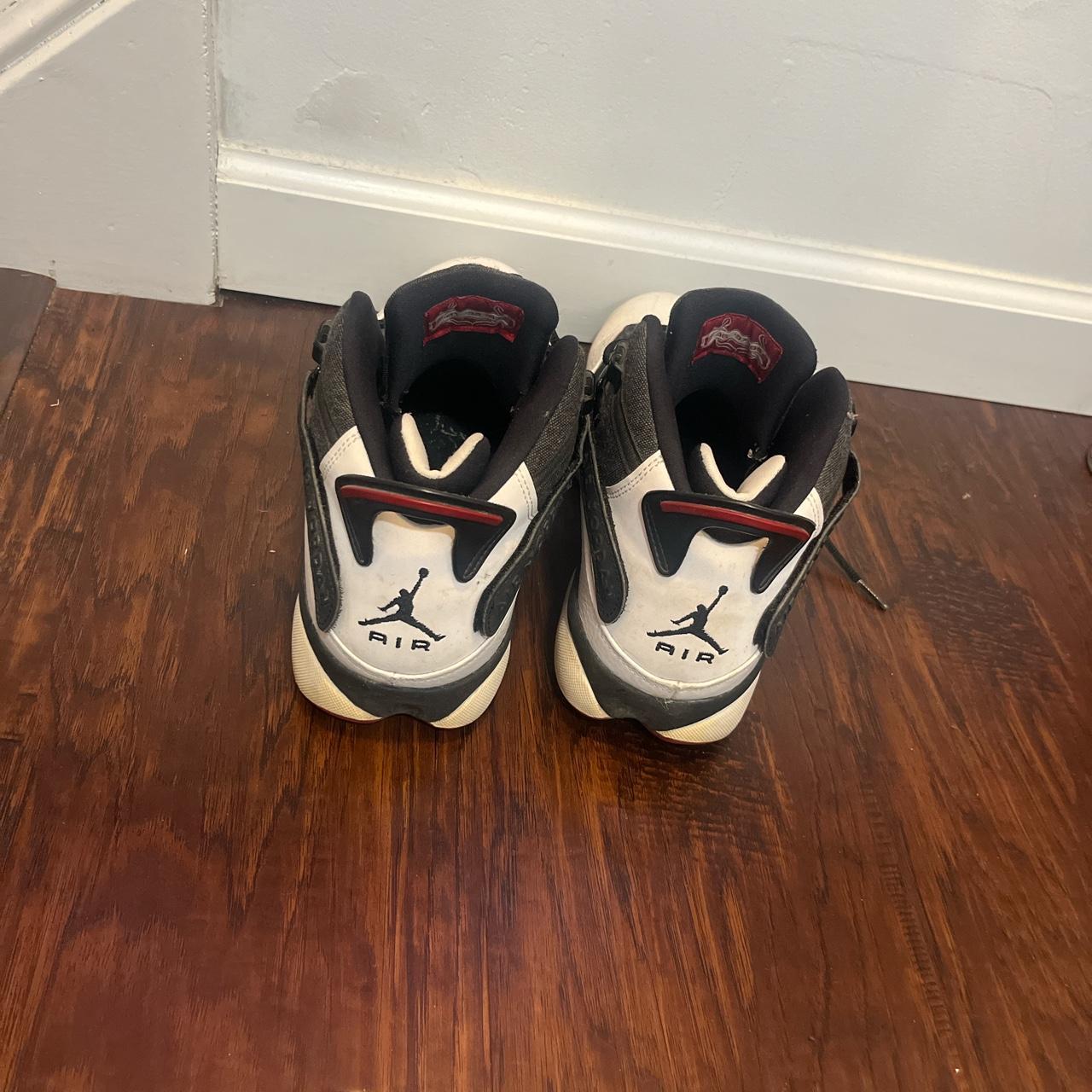 mens jordan 6 rings black and red