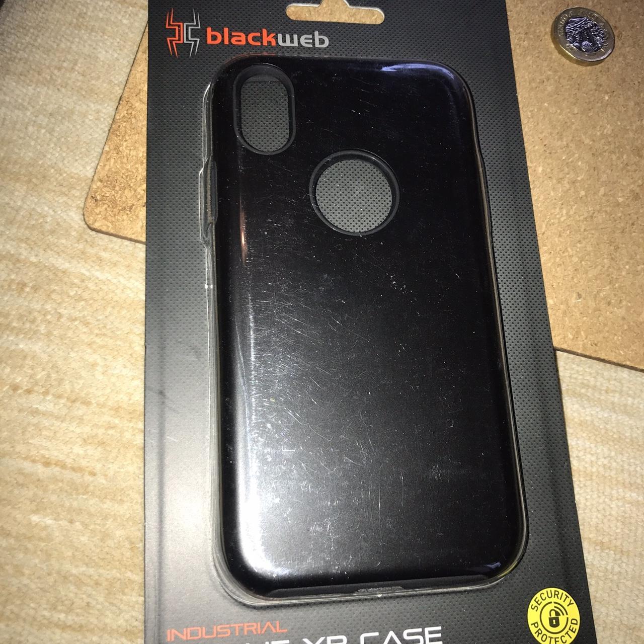 Black web Industrial IPhone XR Case Extremely Tough Depop