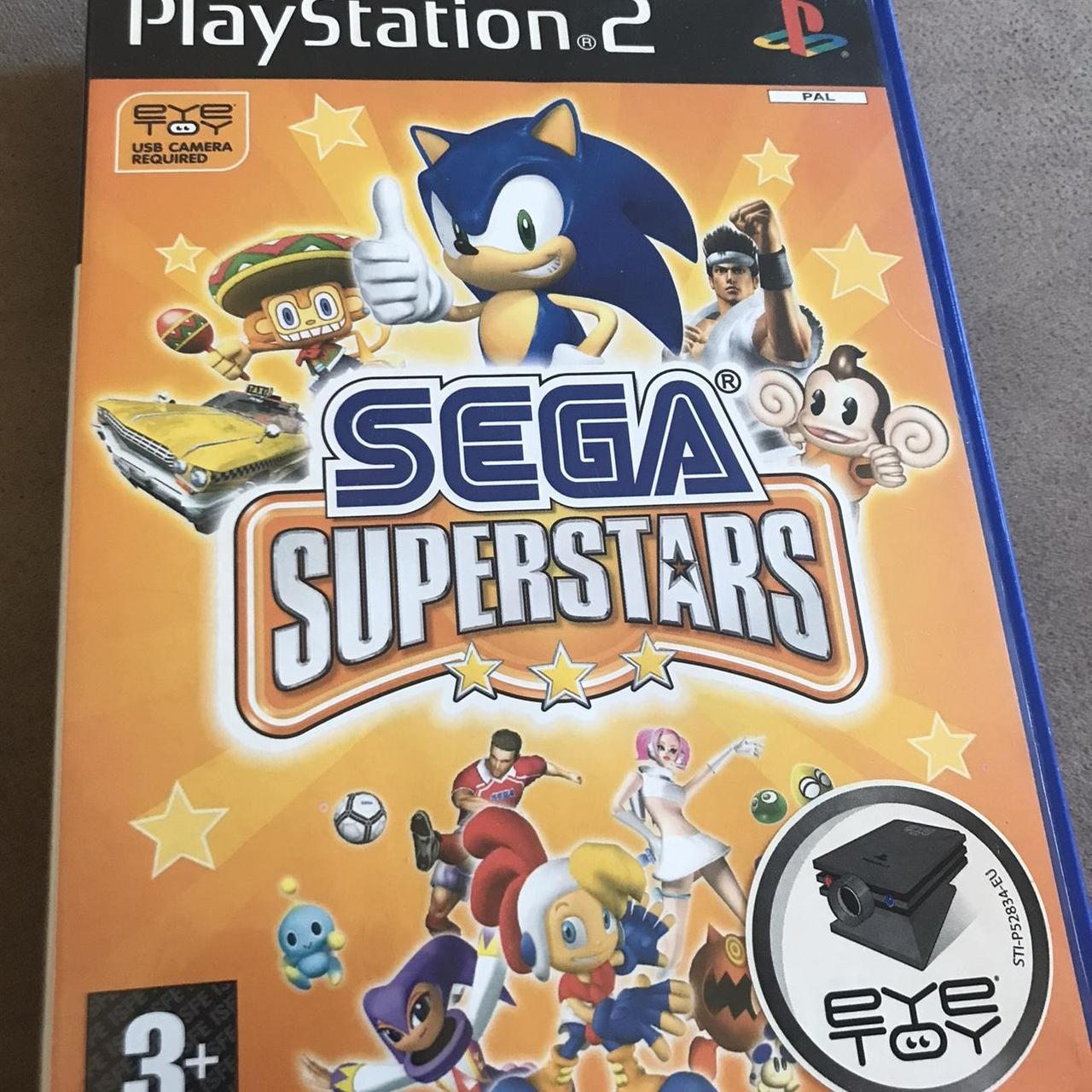 Sega Superstars (Sony Playstation 2 PS2 Game) - Depop