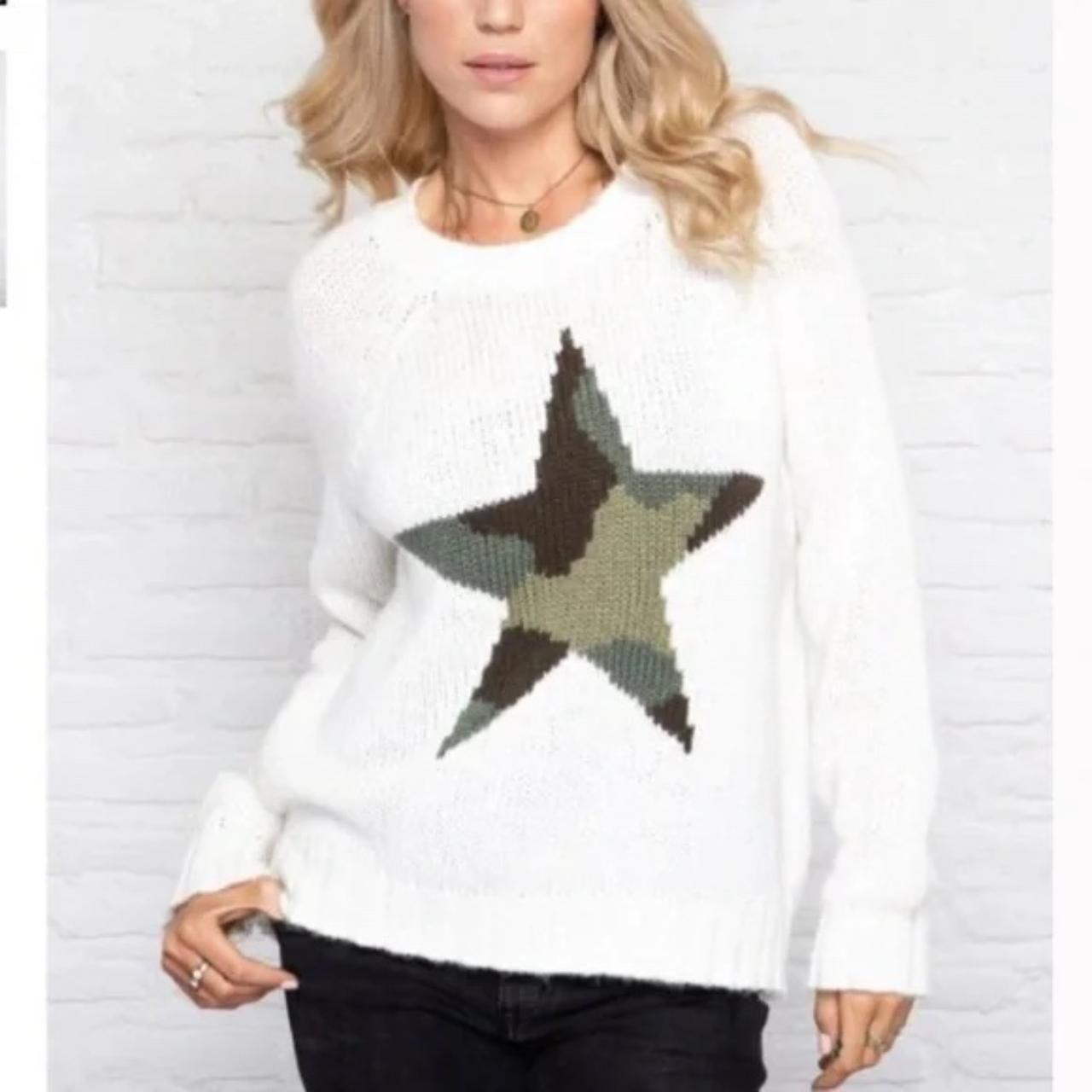 Camo Star Knit Sweater Camo Star Knit Sweater