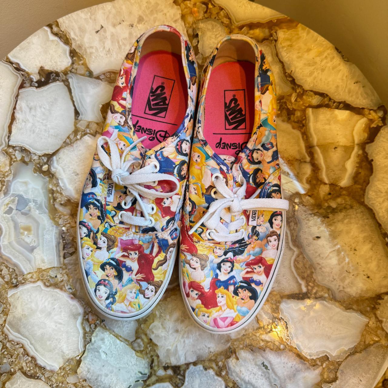 Vans X Disney Multiple Princess Sneakers Women Size. Depop