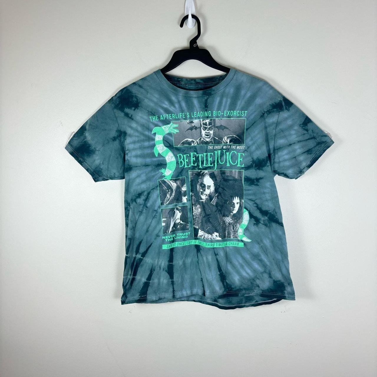 tie dye beetlejuice shirt