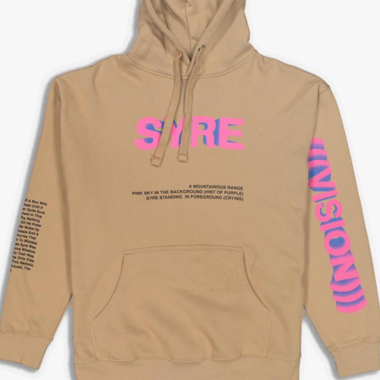 Jaden Smith SYRE Hoodie Size L New never worn Camel Depop