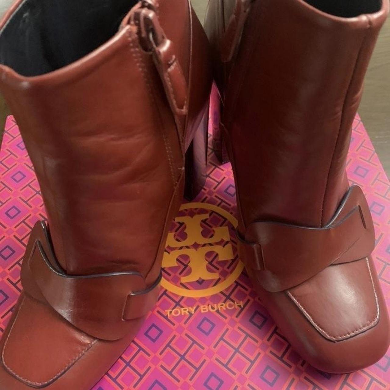 Tory burch hotsell burgundy boots