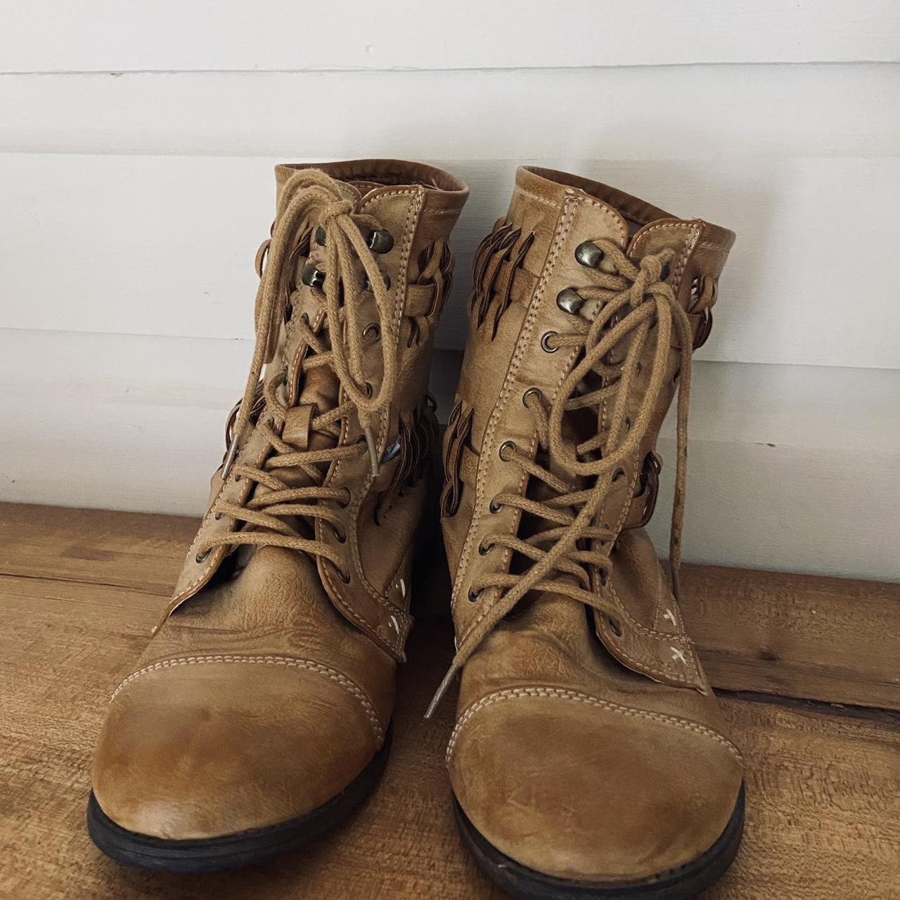 Rampage combat boots cheap