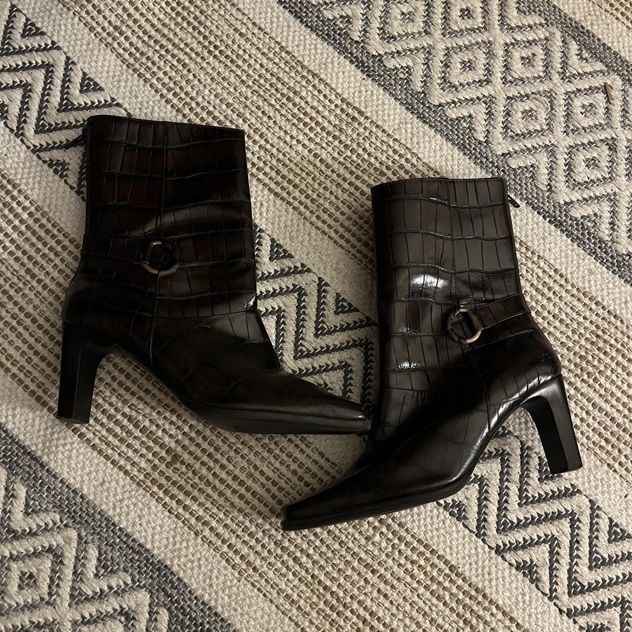 Alligator boots hot sale womens