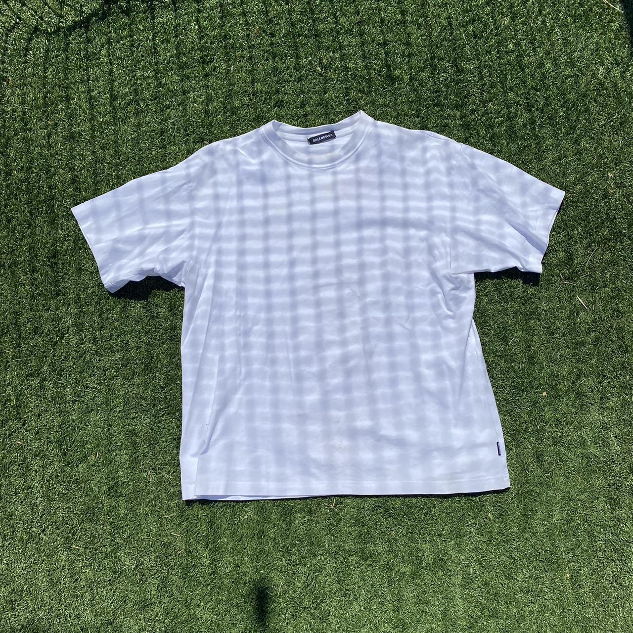 Slightly worn balenciaga I techno shirt not 100 on. Depop