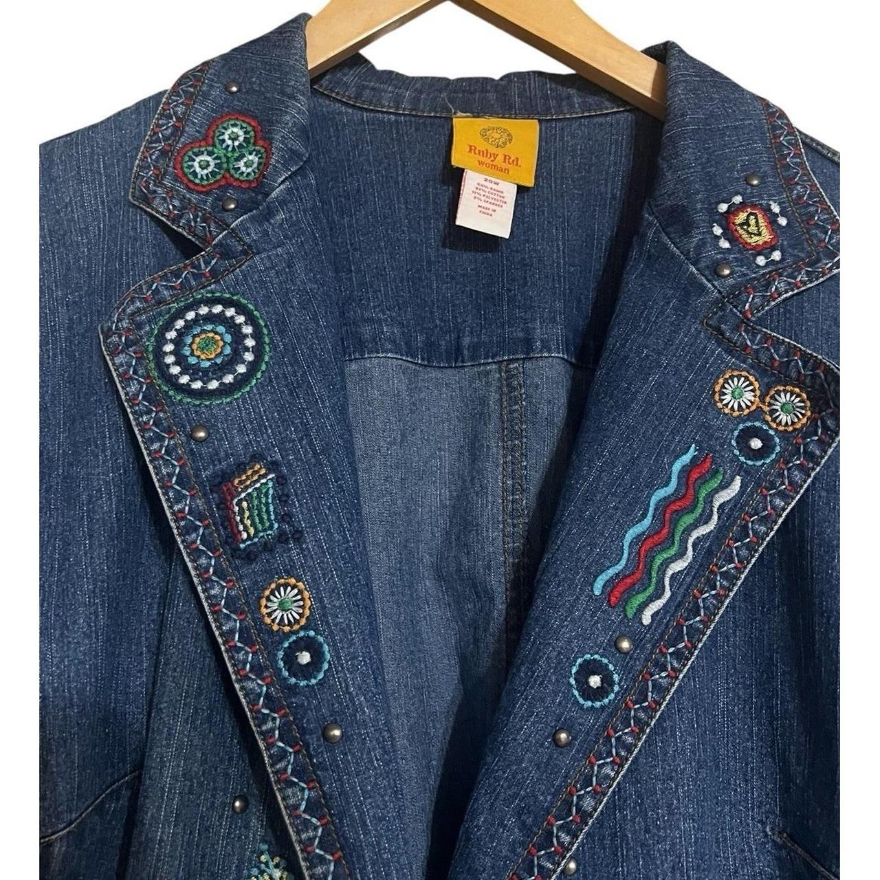 Ruby Rd. Women's Jacket - Blue - 20 – Ruby Rd. Em… - image 3