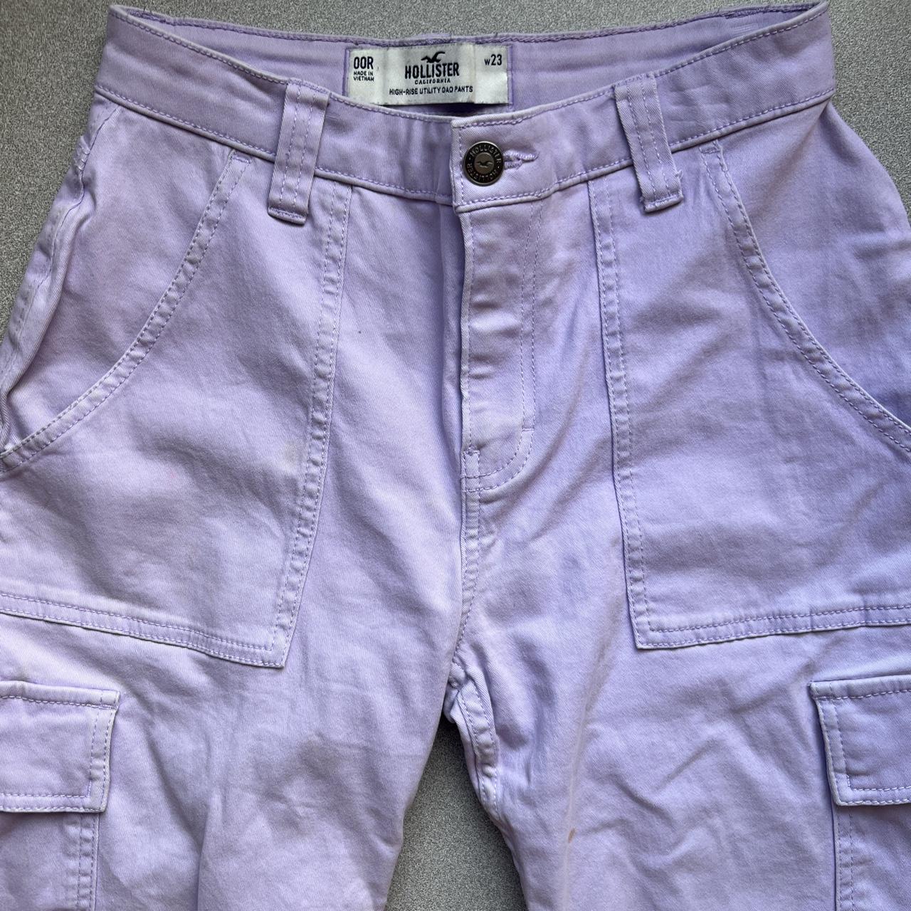 hollister purple pants