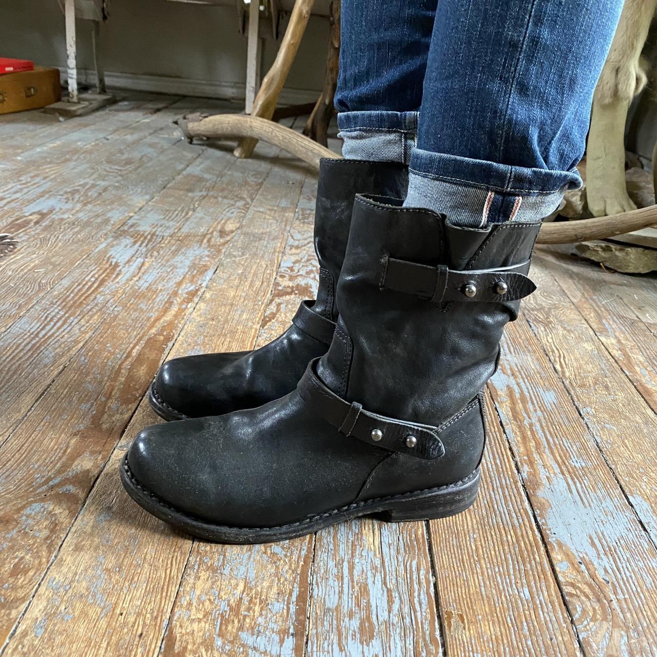 Rag & Bone Women's Black Boots | Depop