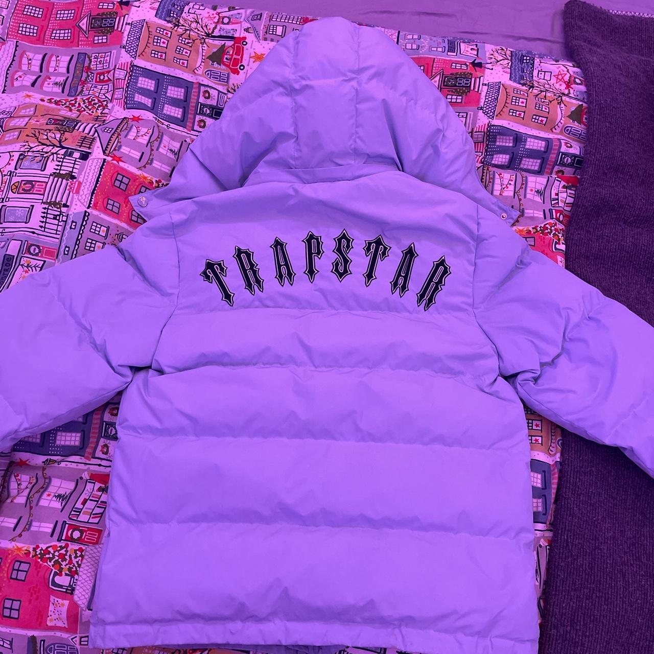 Baby Blue Trapstar Iron Gate Puffer In Very Good Depop