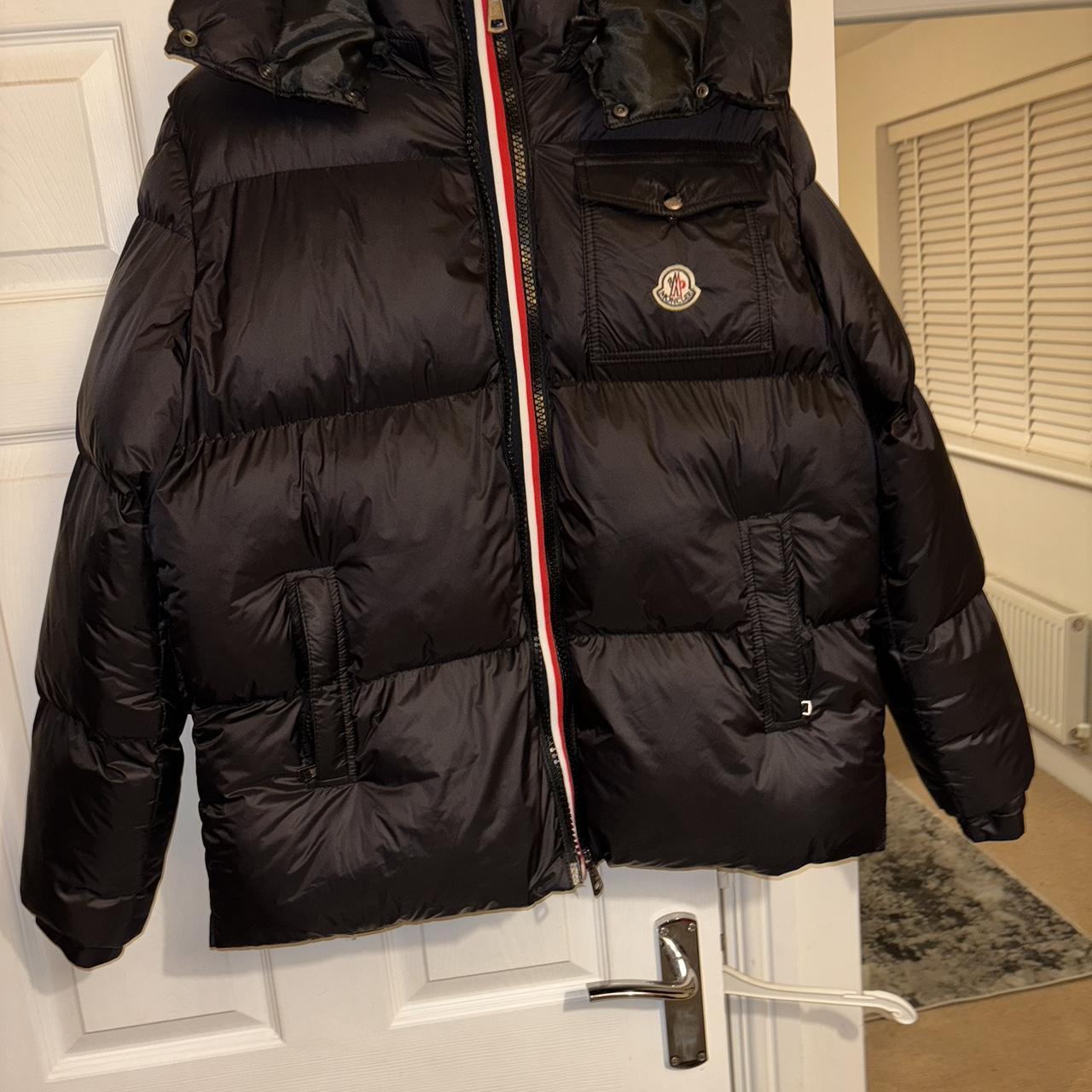 Moncler jacket fantastic condition worn once - Depop