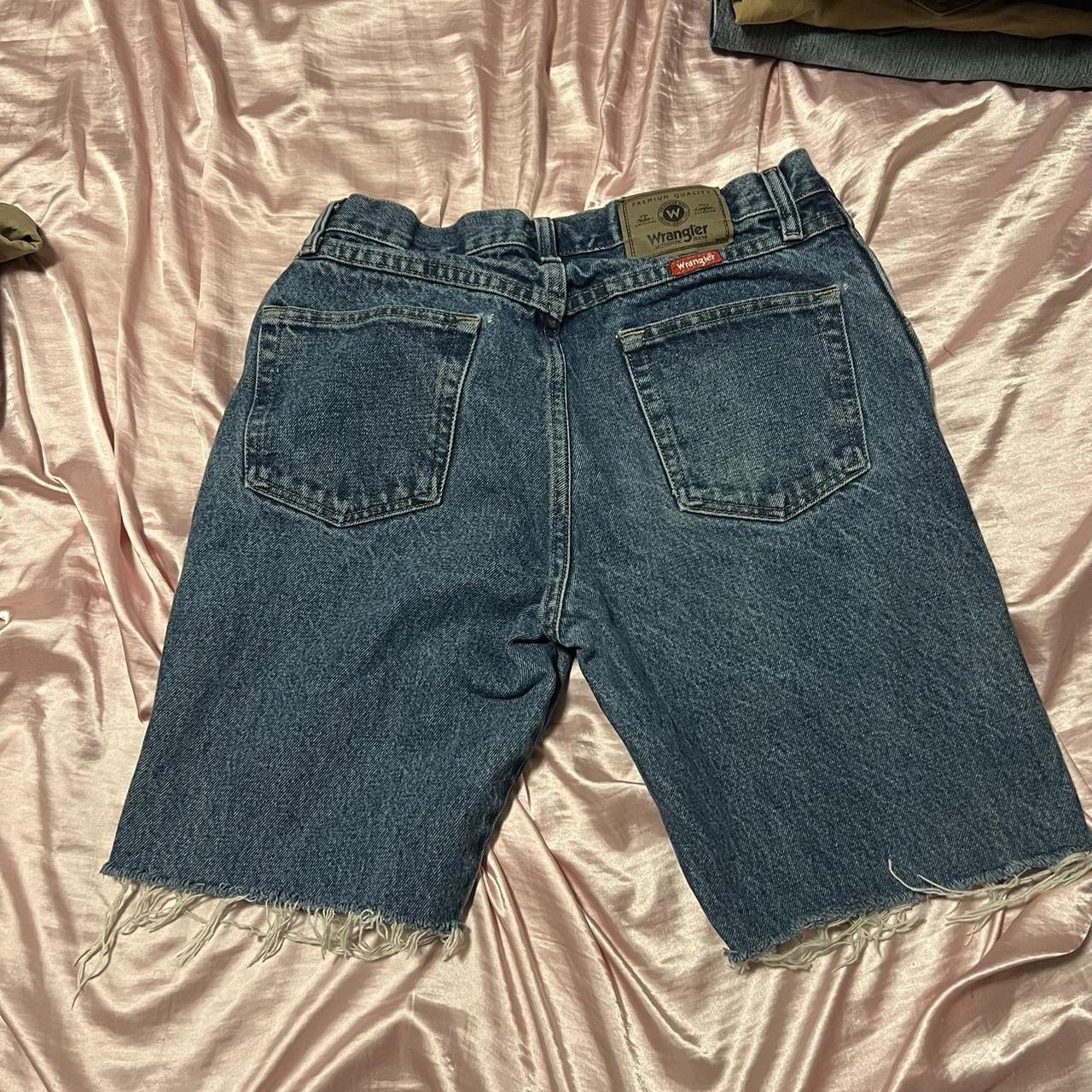 Homemade Wrangler Cut Off Jeans Size 31 - Depop