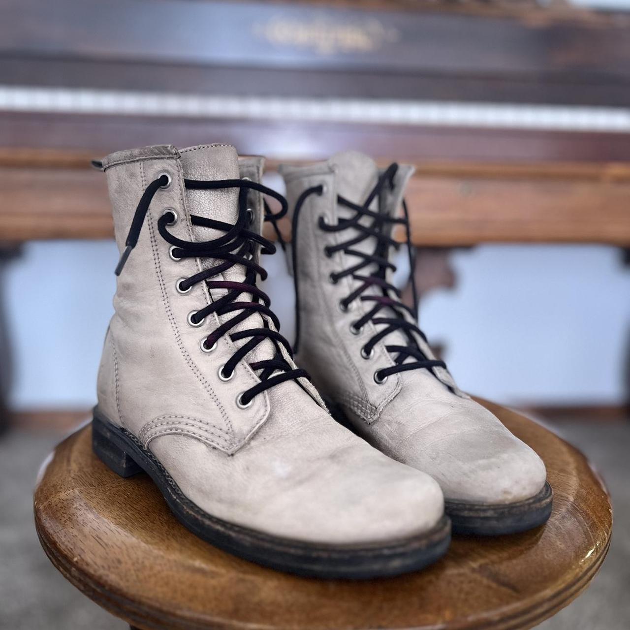 frye motorcycle boots women's