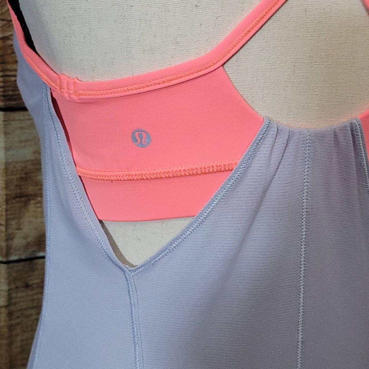 Lululemon Modal-Silk Yoga Tank Top in Silver Grey in - Depop