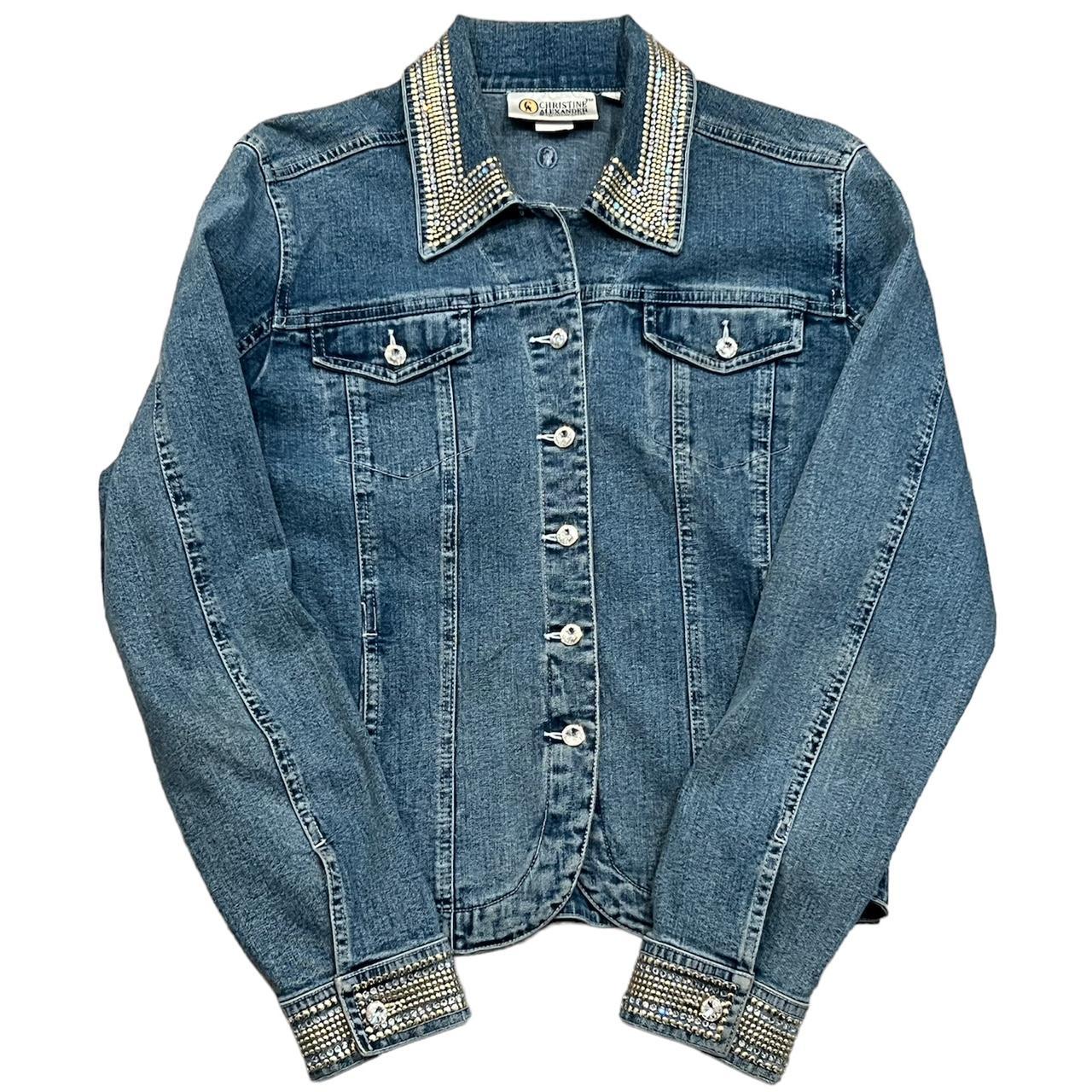 Like new Designer Christine Alexander Denim Jacket