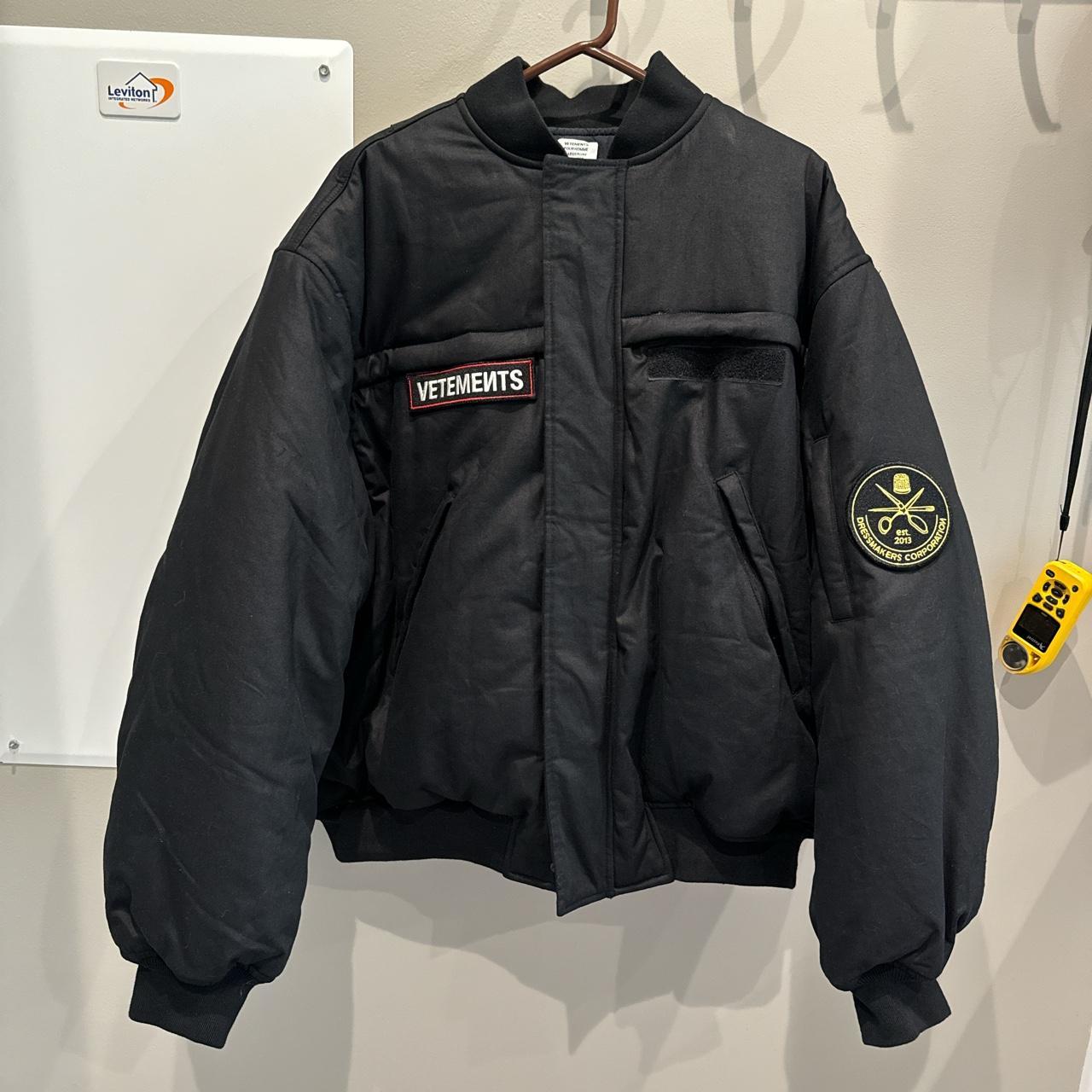 Vetements hot sale police jacket