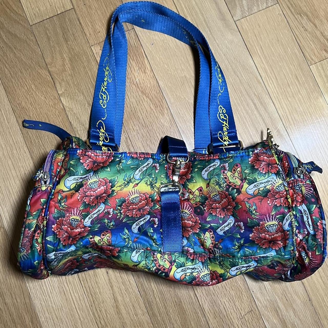 Ed hardy duffle outlet bag