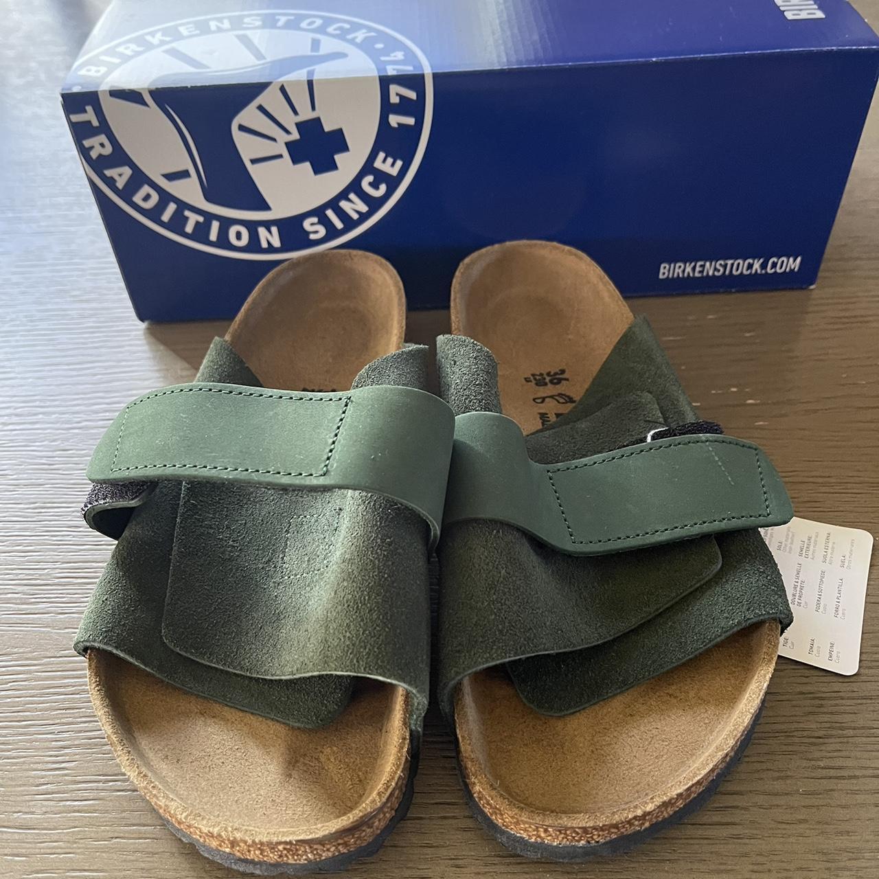 Birkenstocks Kyoto Mountain View Green Size Depop