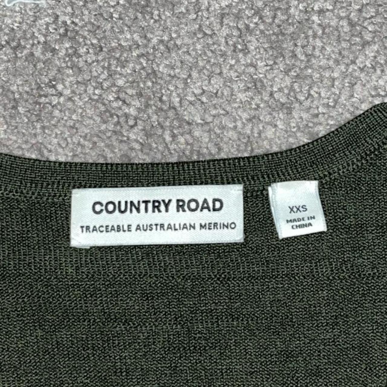 Country road hot sale green jumper