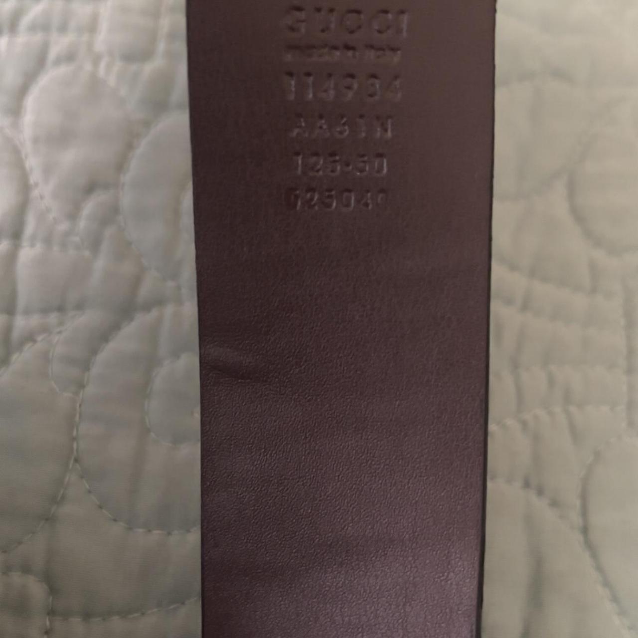 mens gucci belt used