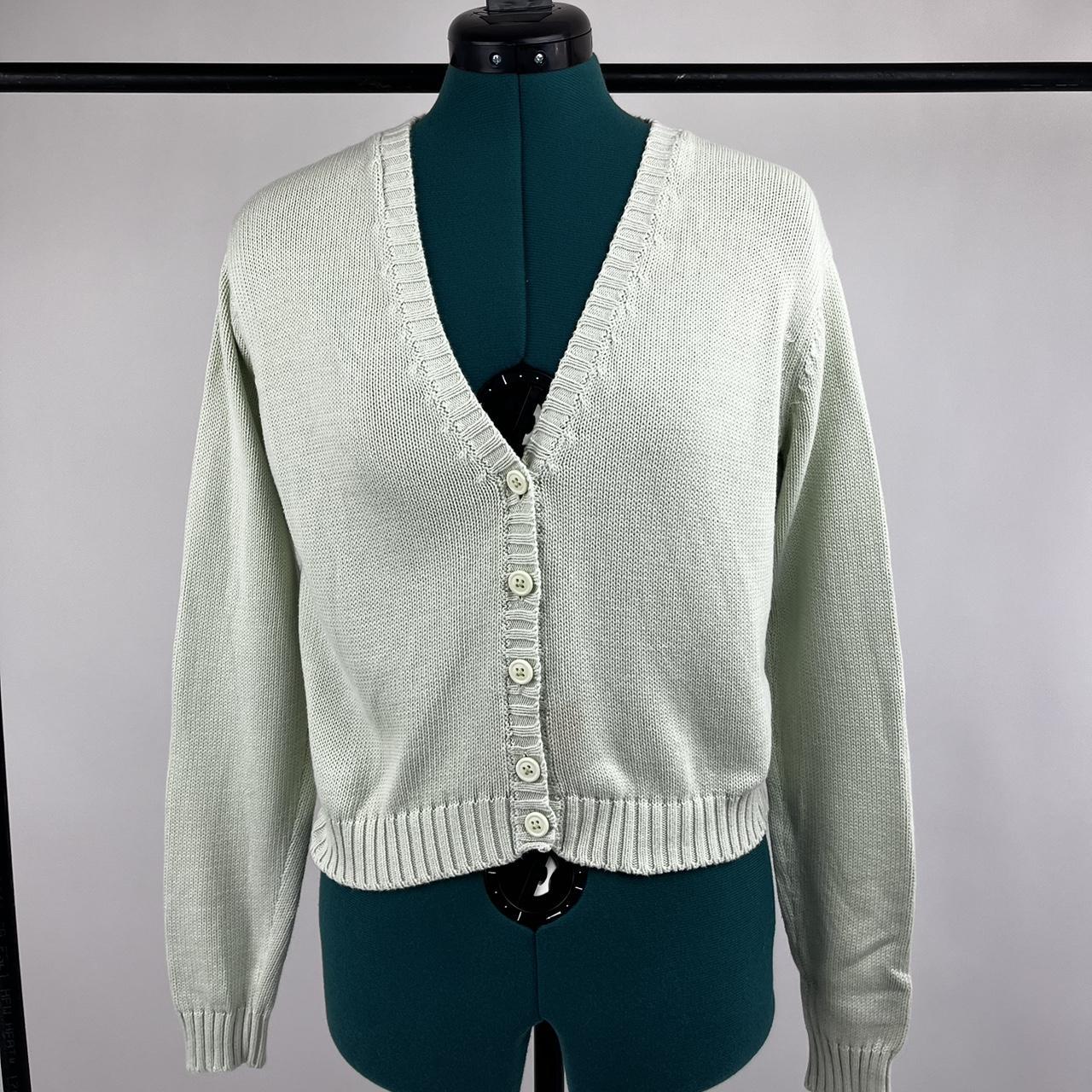 Brandy melville green cardigan best sale