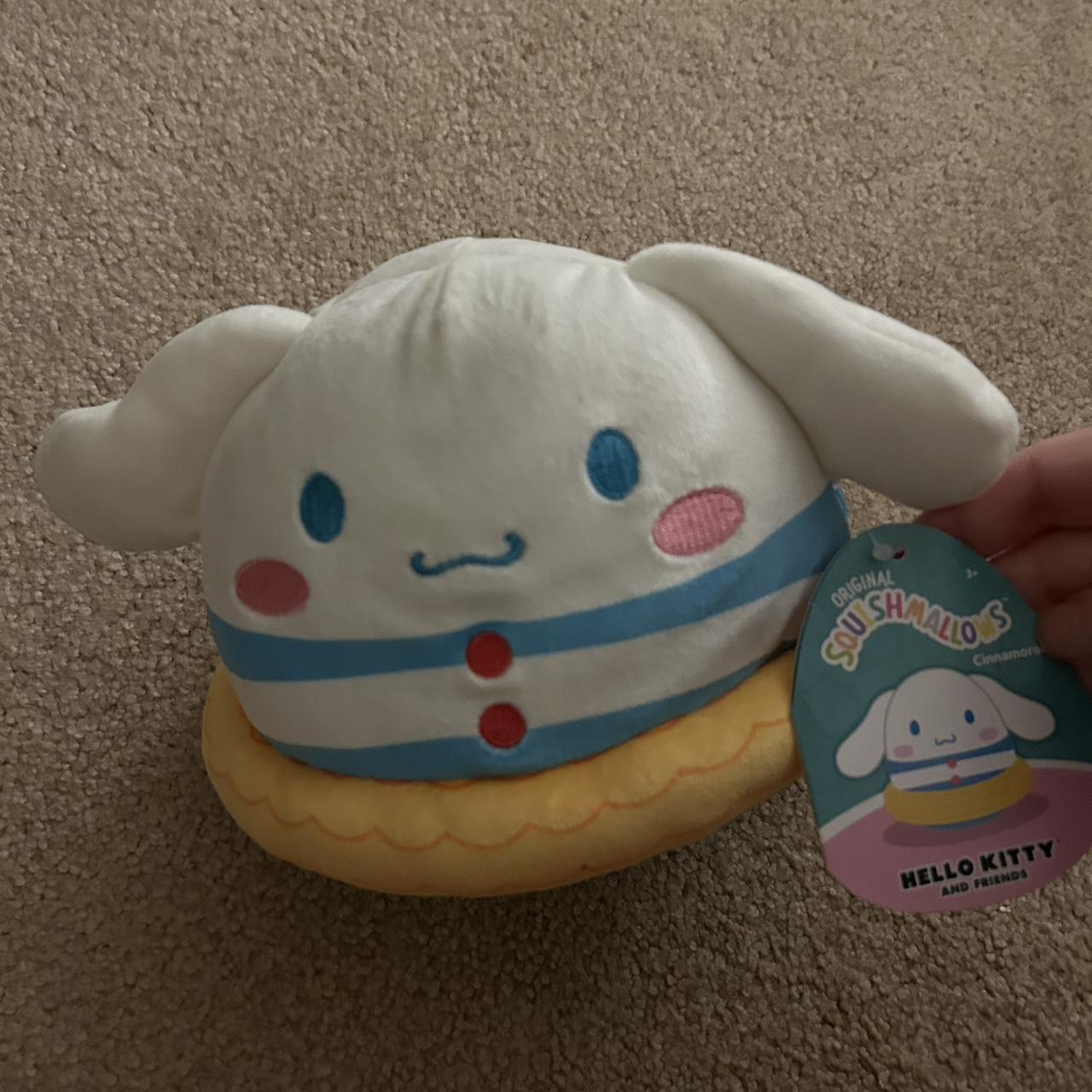 Cute Cinnamoroll Tupperware/Bento Box by Sanrio from - Depop