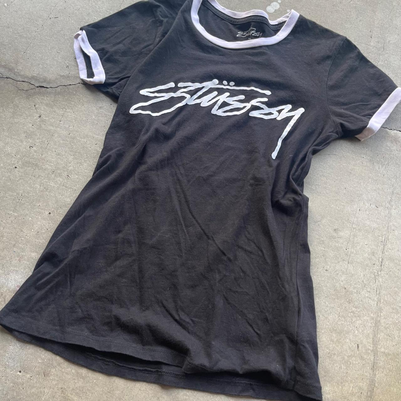 Stussy crop-top - Depop