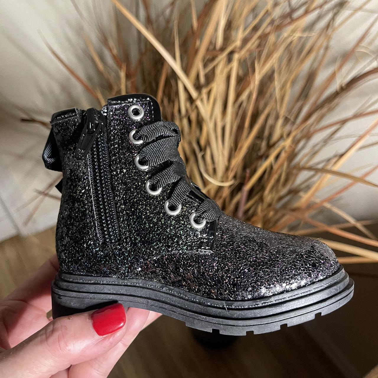 Jojo Siwa brand little girl boots shimmering Depop