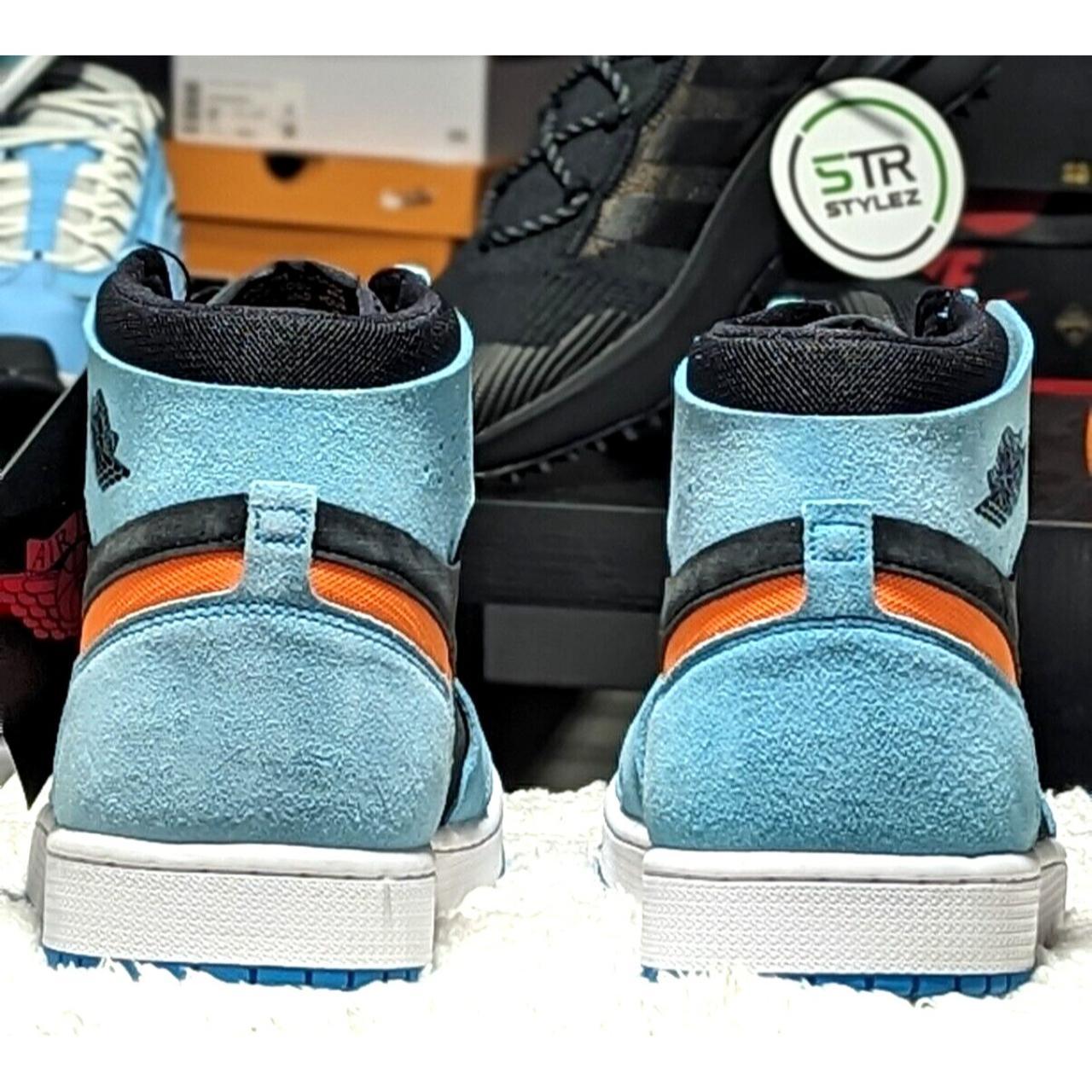 Nike Air Jordan 1 Zoom CMFT 2 Bleached Aqua Citrus | Depop