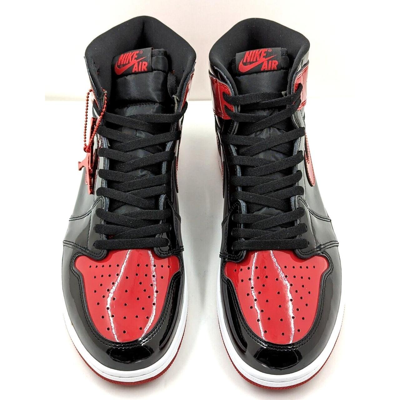 Nike air jordan 1 retro high og red and black best sale