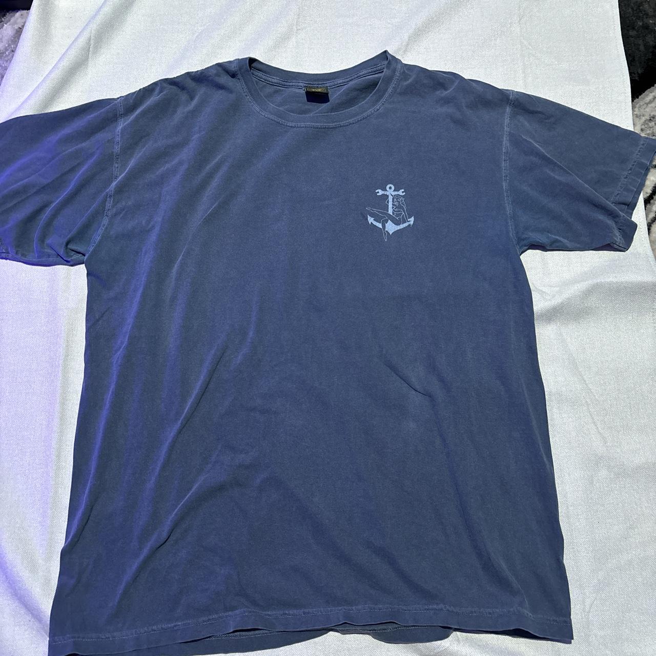 Dark Seas Division anchor girl tshirt #surf #tshirt... - Depop