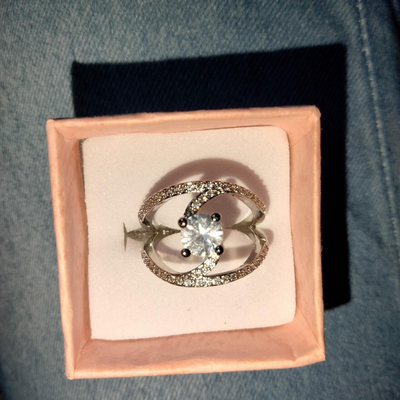 Silver ring size 7 silver jewelry rings Depop