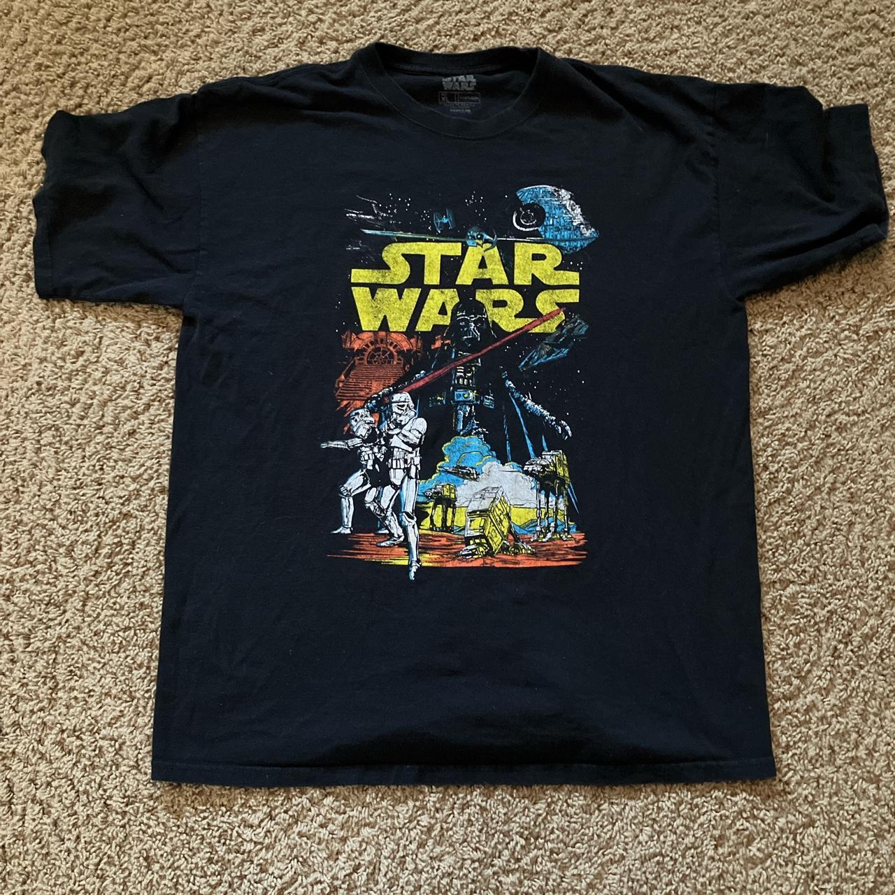 Vintage 90s Star Wars T Shirt XL Excellent Condition - Depop