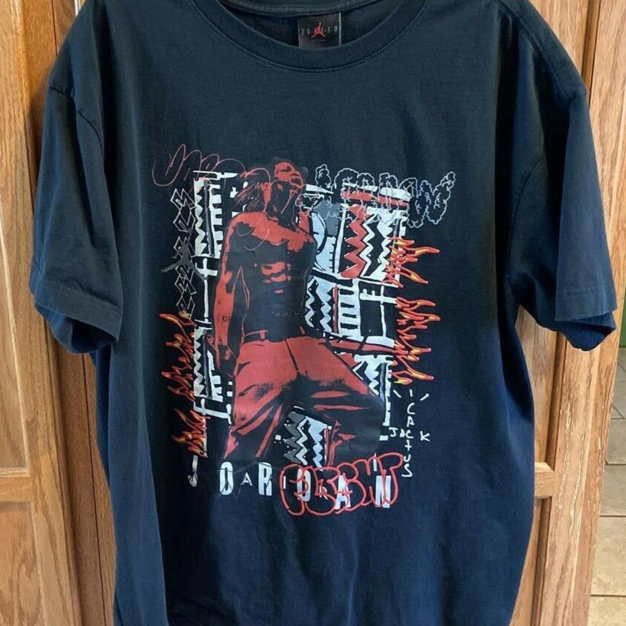 WEB限定カラー Air Jordan Travis Cactus Jack tee - トップス