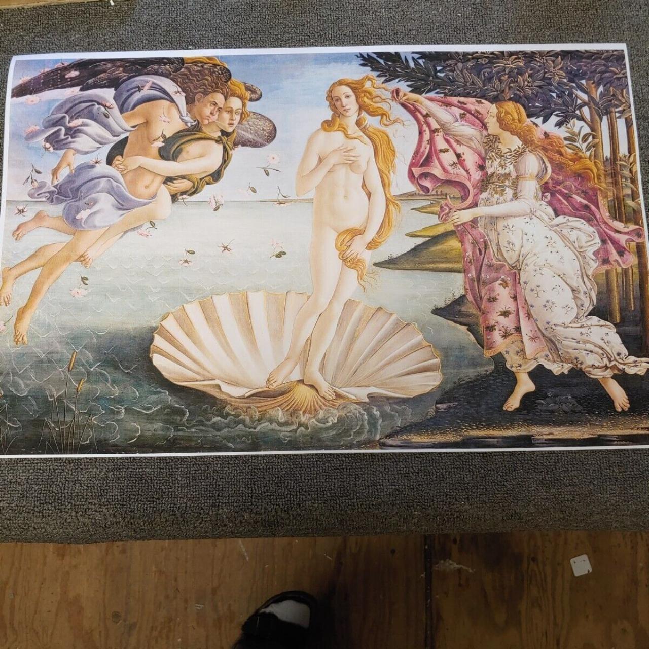 The Birth of Venus Bottecelli Poster Print 12x18 No... - Depop