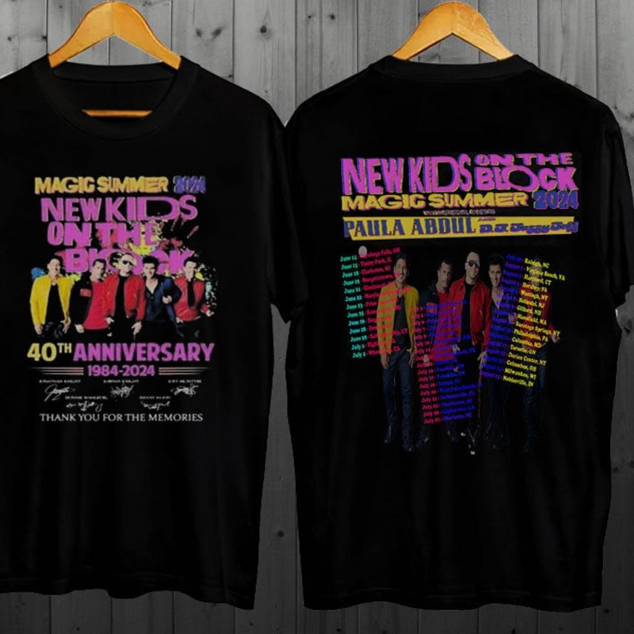 New kids on the block deals shirt