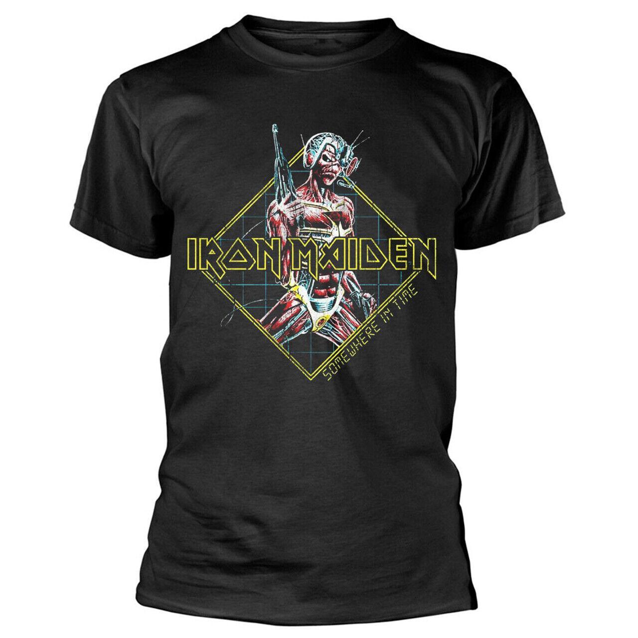 iron maiden somewhere in time t shirt