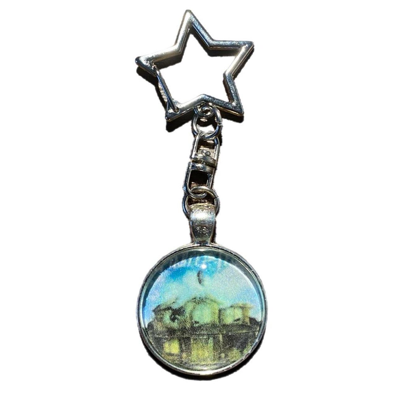 pierce the veil star keychain pendant is 1” or... Depop