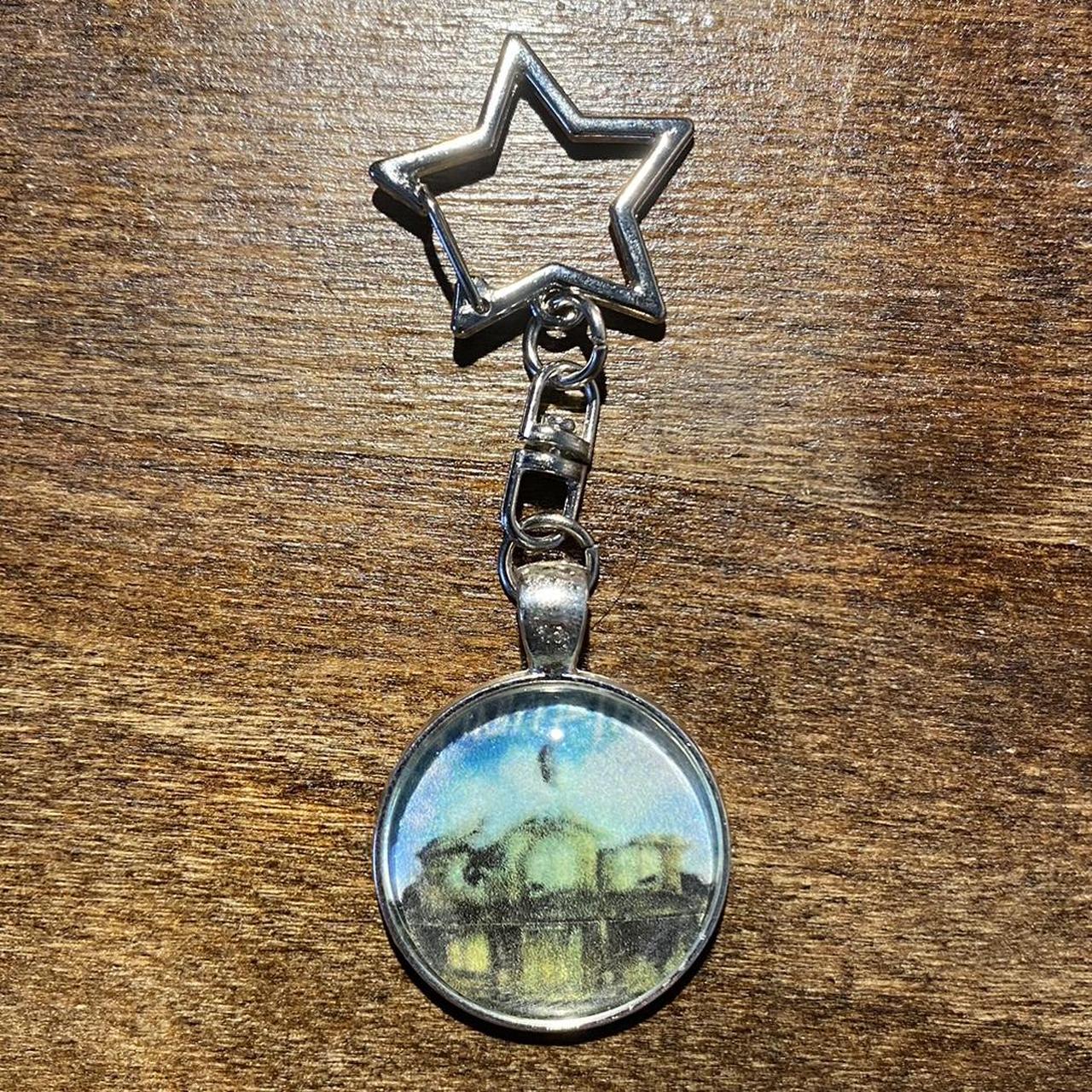 pierce the veil star keychain pendant is 1” or... Depop