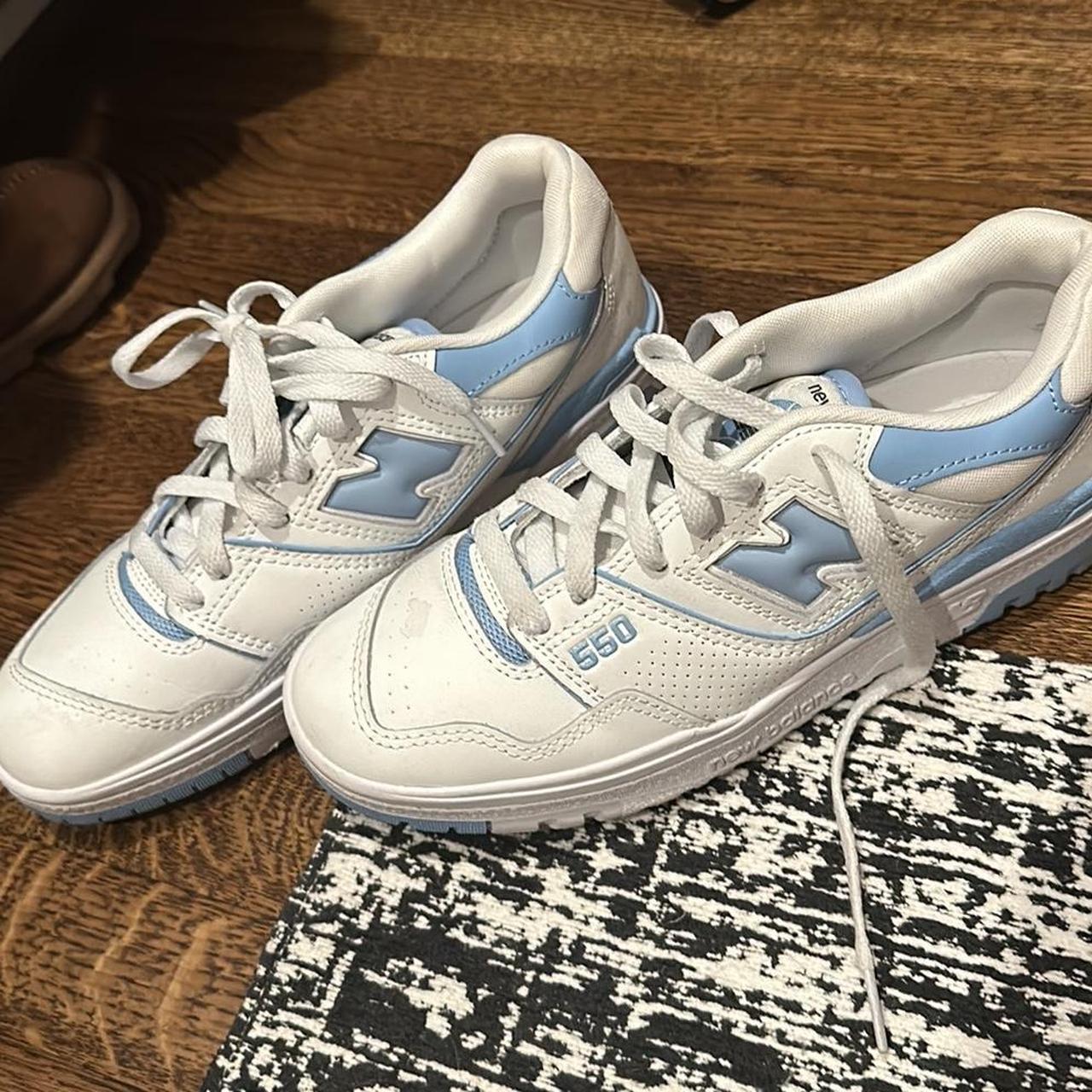 new balance 550 pastel blue